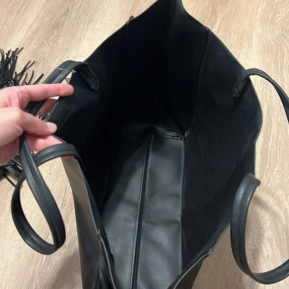 Victoria Secret fringe backpack and tote bag - Picture 12 of 15